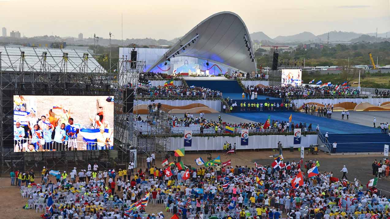 Journées mondiales de la jeunesse à Lisbonne Témoins